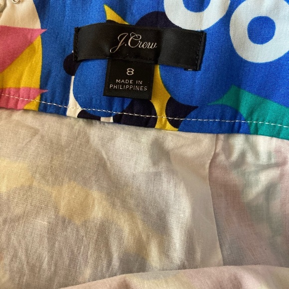 J. Crew Tie-back tulip skirt Ratti kaleidoscope floral - Picture 7 of 8